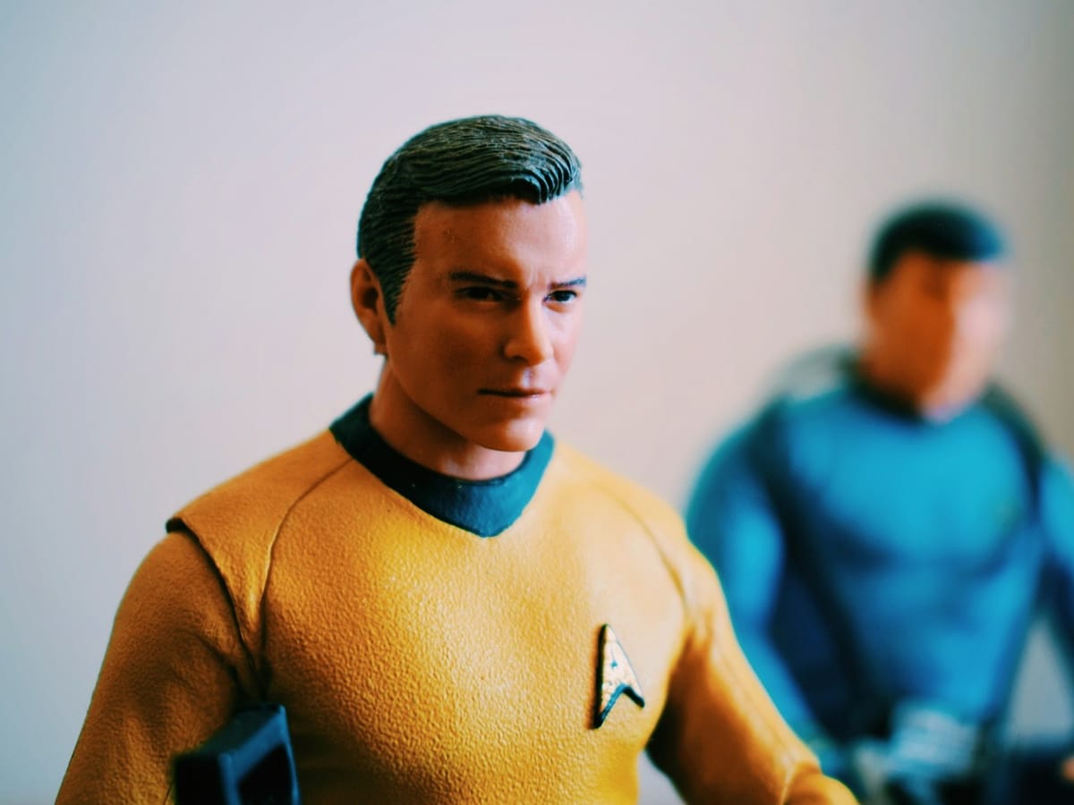 What was Captain Kirk's original middle initial?